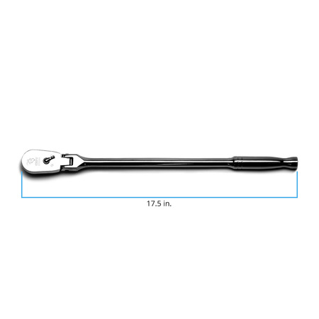 Capri Tools 1/2 in Drive 72-Tooth Flex-Head Low Profile Ratchet CP12500FX